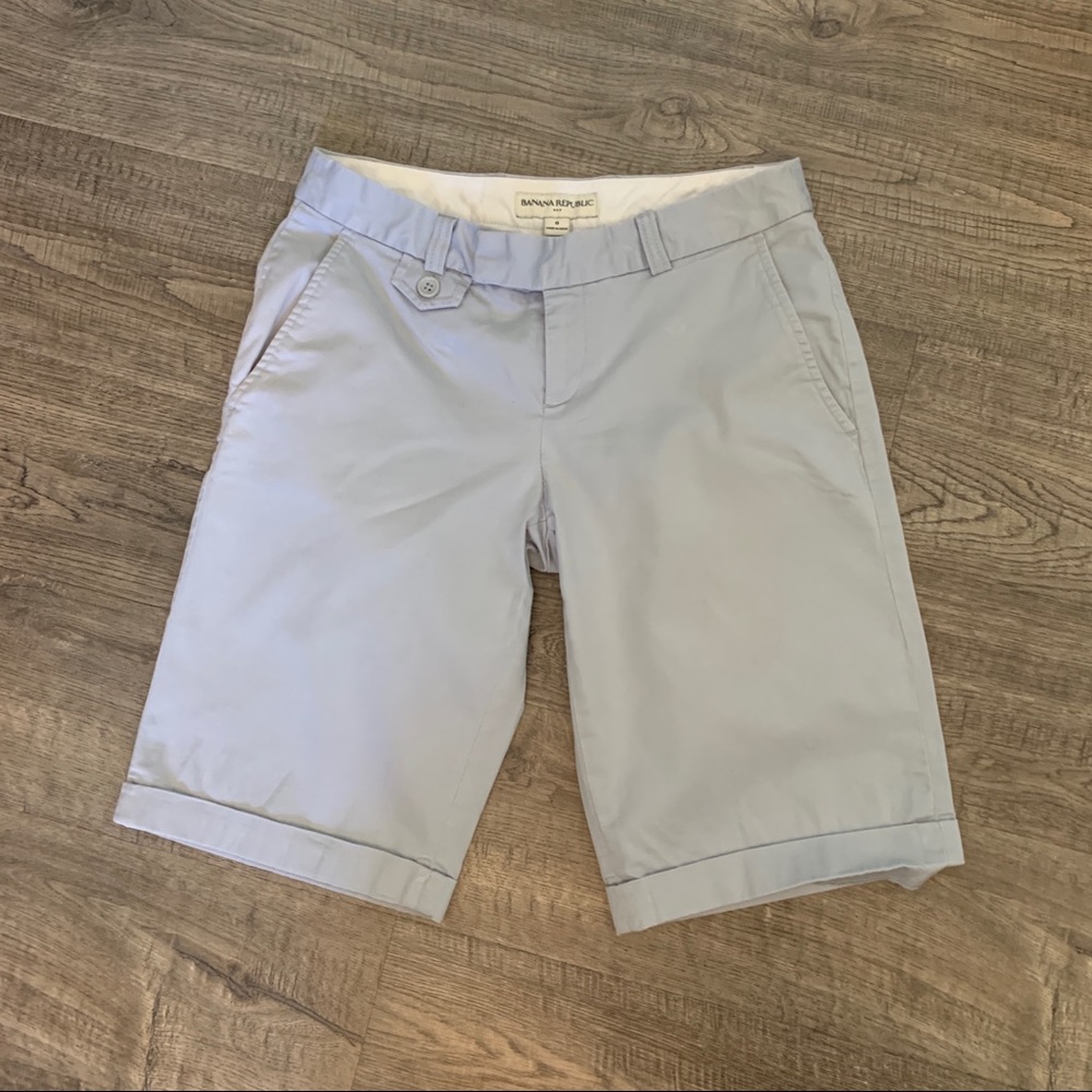 Banana Republic Light Blue Shorts Size 0